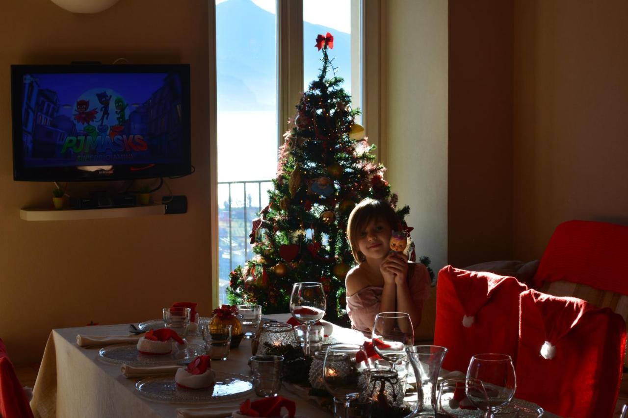 Casa Di Campagna Rosina Con Piscina E Vista Lago Gravedona Dış mekan fotoğraf