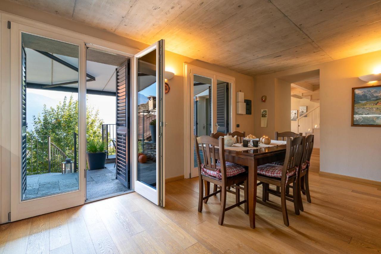 Casa Di Campagna Rosina Con Piscina E Vista Lago Gravedona Dış mekan fotoğraf